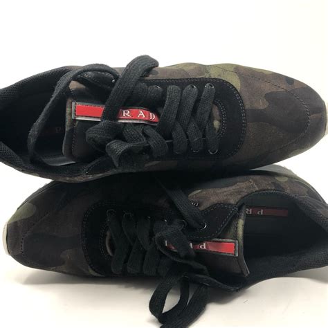 prada camouflage sneaker|Prada vintage sneakers women.